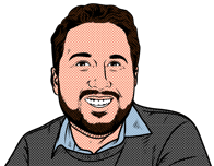 Jon G Comic Book Style Headshot_Revised-1